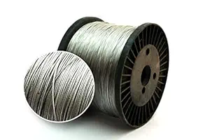 Frillss Brand Galvanized Solar Fencing, Jhatka, Clutch Wire for Boundary 1.5mm 1000 Meter 10 KG use Agriculture, Garden, Farmhouse, Industrial & Factory