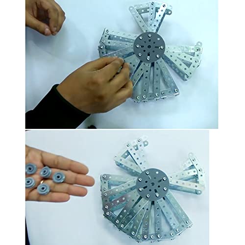 Image of TOYKRAFTT M'Tek Star Wars Millennium Falcon Metal Construction Set Toys for Boys 10 to 14 Years Spacecraft Building Blocks STEM Educational Engineering Kit Birthday Gift