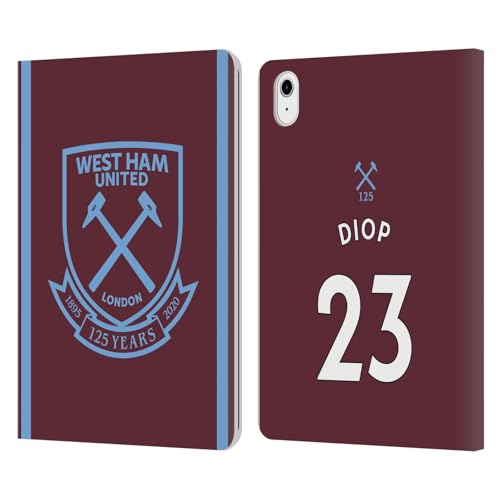 Funda Issa Diop West Ham United FC para iPad Air 2020 2022 en Oficina y Cafetería