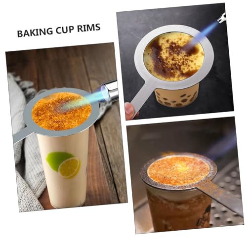 Anillos para tazas de leche resistentes al calor para hornear moldes sin quemarse 4