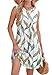 WIHOLL Womens Summer Dresses Floral Dress for Women Beach Fashion Casual Spring Dresses Beach Vacation Clothes Hawaiian Cruise Outfits 2025 Sundresses for Women Sun Dress L