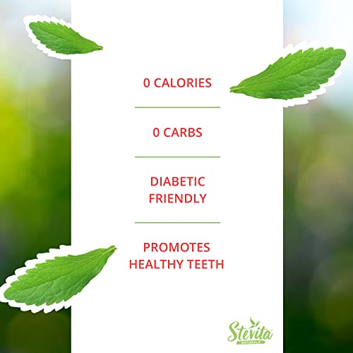 Stevita Supreme With Xylitol Pouch - 8 Oz - Pack Of 2 - All-Natural Stevia Extract, Natural Sweetener - Usda Organic, Non-Gmo, Vegan, Kosher, Keto, Paleo, Gluten Free - 454 Total Servings #TOP1