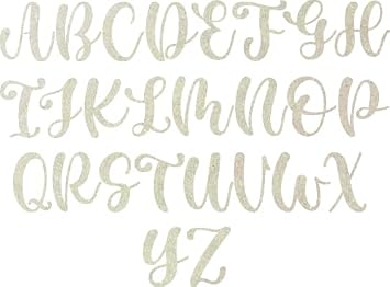 Wooden Letter 6" Blank D Casking Cream Font 1/4" MDF