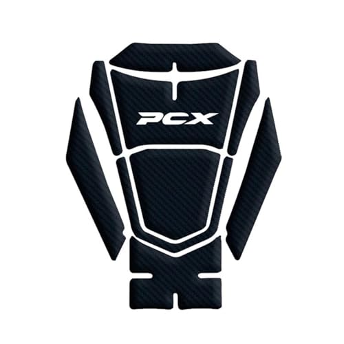 Autocollants de protection réservoir fibre carbone 3D pour moto Honda PCX 125 160