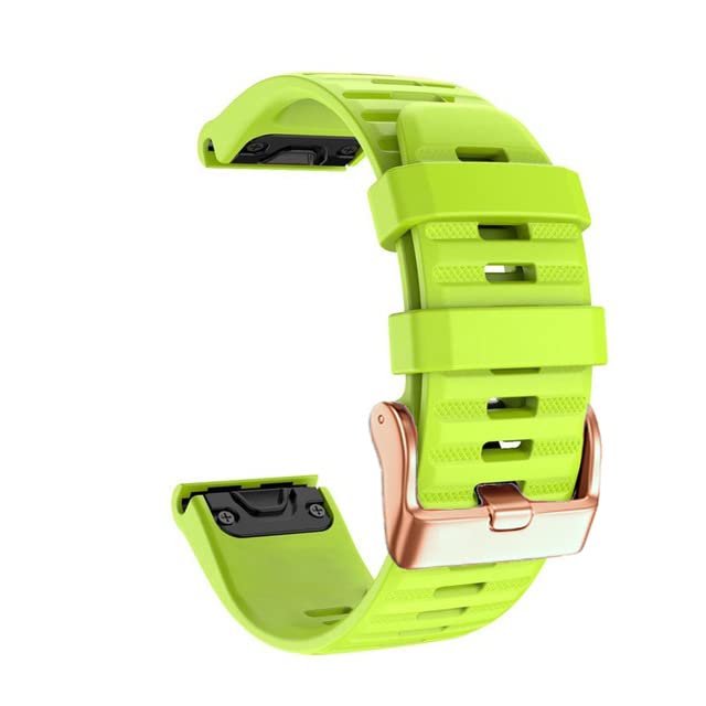 Correa de silicona de 20mm para Garmin Fenix 7s ideal para running