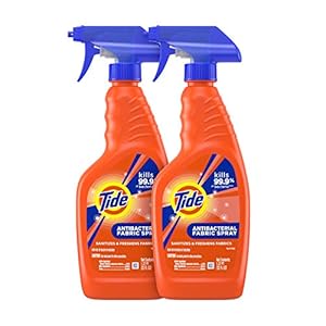 Tide Antibacterial Fabric Spray, 2 Count, 22 Fl oz Each