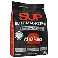SUP Elite Magnesium Gummies - Supports Muscle Relaxation and Recovery, Reduces Cramps, Cramp Relief