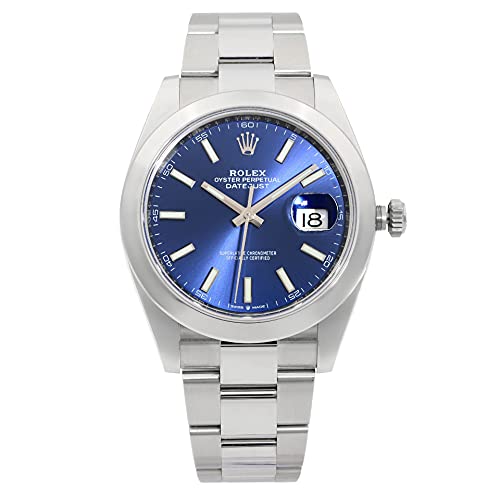 Rolex Datejust 41 Blue Dial Stainless Steel Men's Watch 126300BLSO2