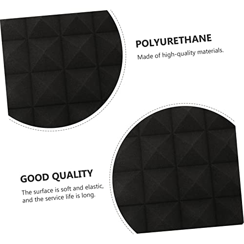 BESPORTBLE 12pcs 5CM Panels Acústicos en Pirámide para Atenuación de Sonido para Estudio, Paneles para Tratamiento Acústico y Reducción de Ruido de Alta Densidad miniatura 5