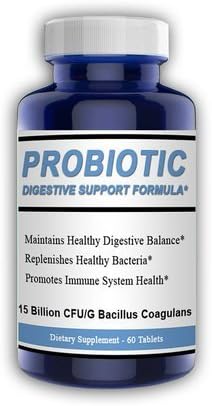 Probiotics Digestive Support Formula 60 Count