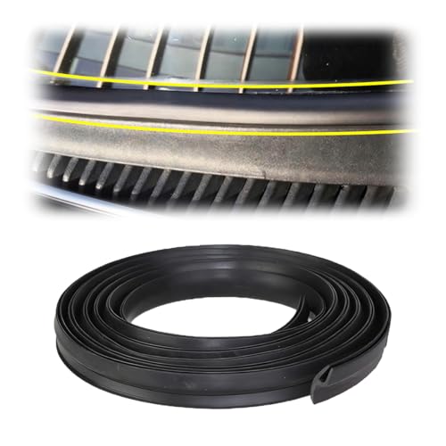 DEAELF 1.7M/5.6Ft Car Windshield Cowl Rubber Seal Strip, H-Shape Auto Front Rear Windshield Sunroof Weather...