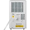 Small Dehumidifier for 2500 Sq.ft, Max 35 Pint/D, Smart Compressor Dehumidifier with Drain Hose, Intelligent Humidistat