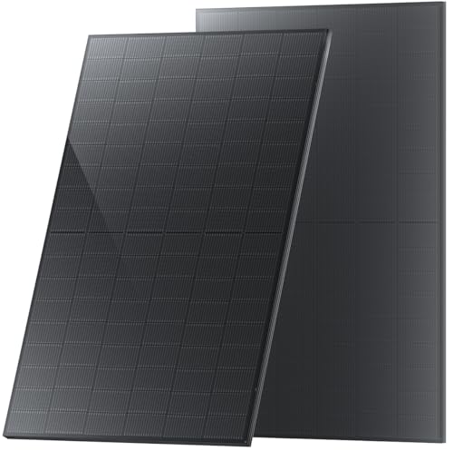 STAR 870W Solar Panels,435W 2PCS 12/24V Monocrystalline Solar Panel, High-Efficiency