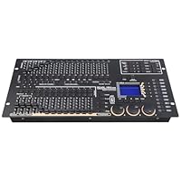 Professioneller DMX512-Bühnenbeleuchtungscontroller, Mini Pearl Bühnenlicht-Konsole, 1024 Kanäle, 96 Leuchten, 60 Szenen, USB R20-kompatibel