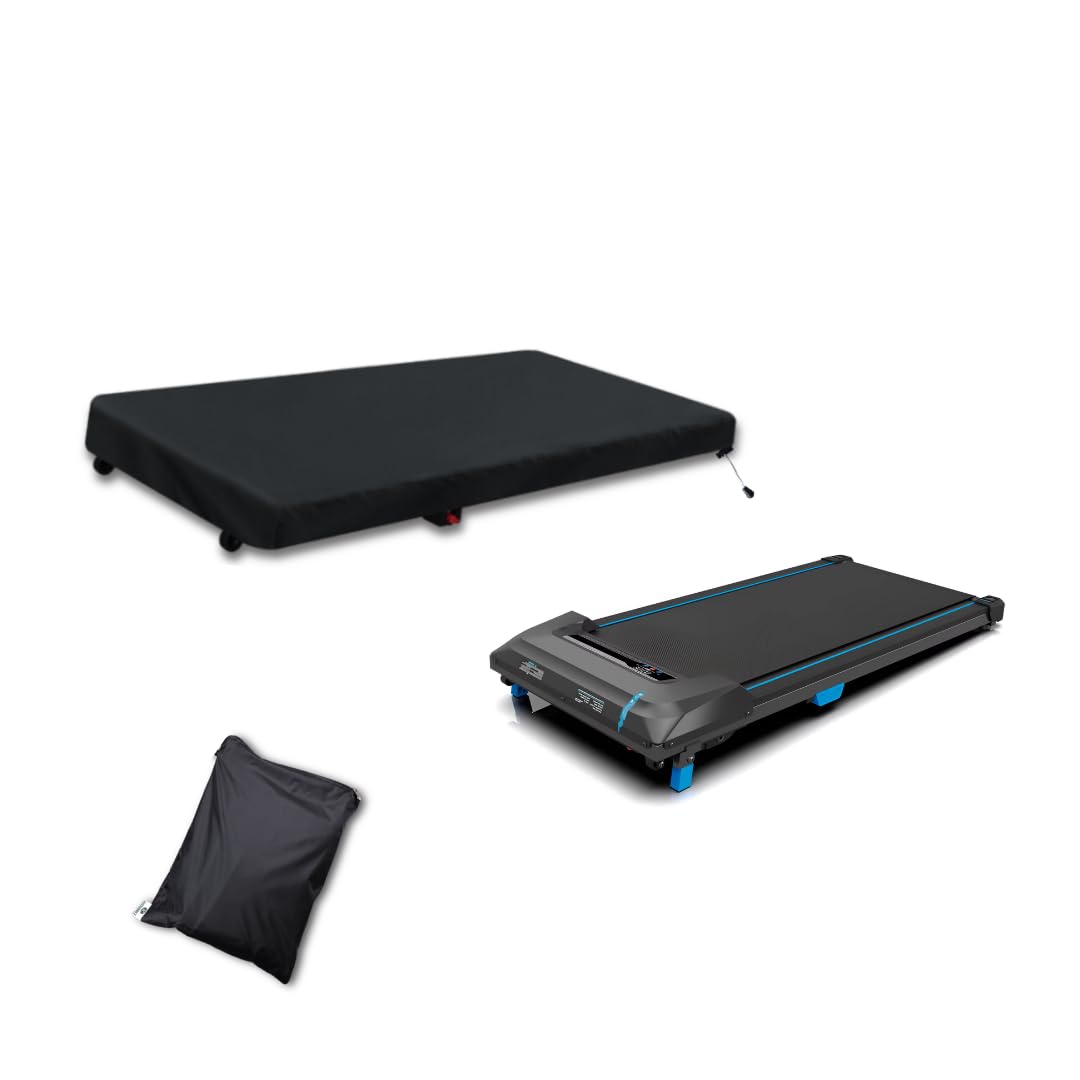 Under Desk Treadmill Cover (47 x 20 x 8 Inches) | Water Resistant & Dustproof Walking Pad Cover | Slim Foldable Treadmill Protector for Home & Office | Durable Polyester-image-11