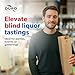 Duro Kraft Paper Wine & Liquor Bags for Quart-Sized Bottles, 4.25x2.5x16 Inches, Ideal Paper Gift Bags for Blind Wine Tastings, Retail & Liquor Stores - 500 Count