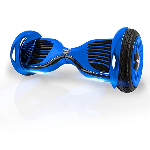 Hover-1 Titan Electric Self-Balancing Hoverboard Scooter with 10  Tires, Blue