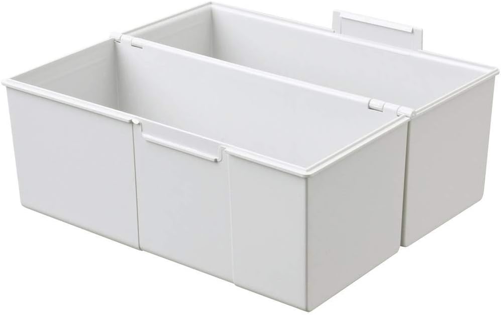 HAN 975-11, Card Index Box A5 Landscape. Innovative, Attractive Design Holds Up to 500 Cards with Steel Hinge, Light-Grey