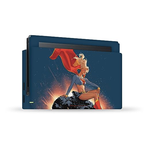 Autocollant de jeu Supergirl pour Nintendo Switch vinyle protection console