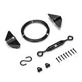 DURIGID Anti Sag Gate Kit Gate Tensioner Cable Kit, Gate Hardware Prevents Gate Sagging, Gate Anti Sag Kit for...