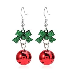 Red Small Bell Earrings