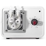 Schlauchpumpe, Flüssigkeitsdosierpumpe mit einstellbarer Geschwindigkeit, 8–185 ml/min, 3 mm ID x 5 mm Außendurchmesser, Abschaltspeicher für Laboranwendungen