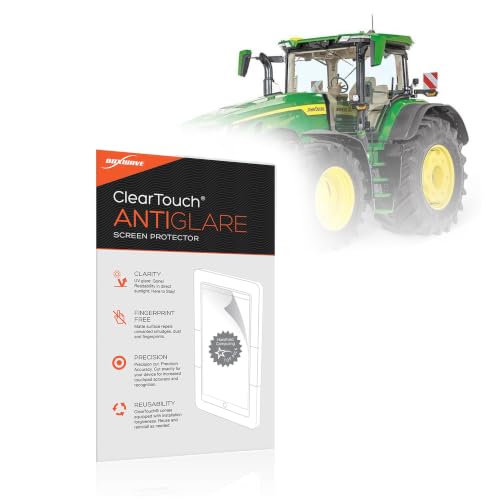 BoxWave Screen Protector Compatible With John Deere G5 CommandCenter Display (10.1 in) - ClearTouch Anti-Glare (2-Pack), Anti-Fingerprint Matte Film Skin