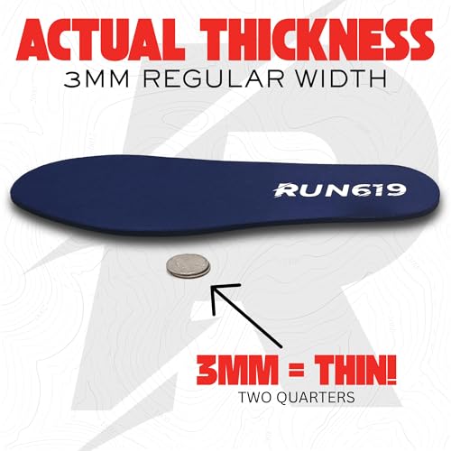 Plantillas Run 619 Zero Drop ancho regular 3 mm firmes miniatura 4