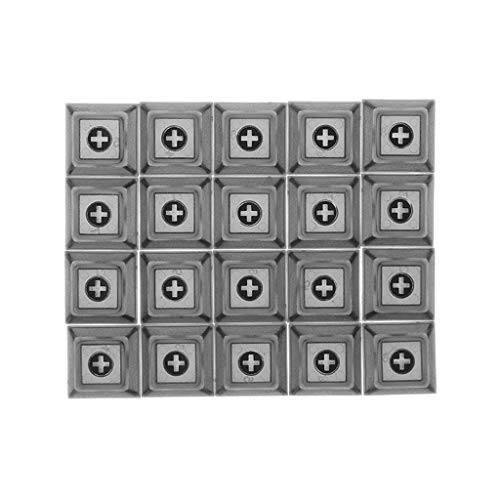 PBT Keycaps DSA 1u Blank Printed Keycaps for Gaming Mechanical Keyboard by M I A (Color : Bkt)