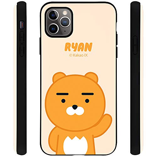 Kakao Friends Iphone 11 Pro Max Wallet Case With Card Holder, Protective Dual Layer Bumper Phone Case (Ryan Beige) Ip11Pm-Kmdb-Rynbg #TOP1