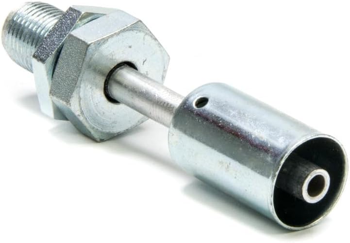 Vintage Air 35861-VUG Bulkhead Beadlock Male Hose End Fitting
