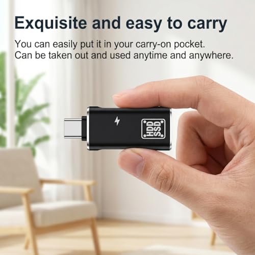 Image of Verilux 2-in-1 Type C to C Connector, Type C Male to USB 3.0 Female Aluminum Alloy Converter with USB 3.0 Sync & C Charging Adapter, Mini OTG Adapter for Laptop, Smartphone, Tablet, Flash Drive