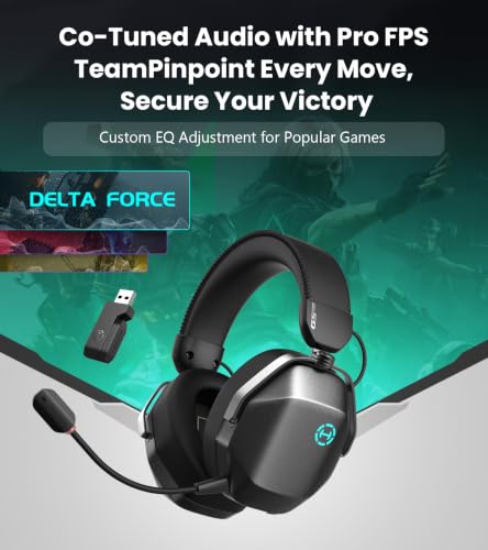 Edifier G5 MAX Gaming Headset, 305H Battery, THX Audio, Space Grey - Image 6