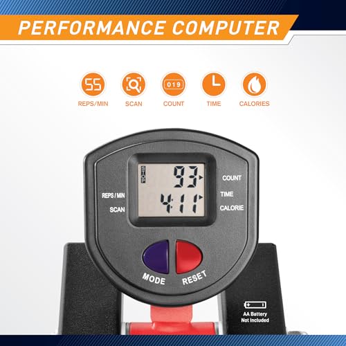Marcy Easy Rider - Full-Body Exercise Workout Rowing Squat Machine, Free-Weight Resistance, Includes Performance Monitor for Compact Home Gym JX-1057 by MARCY - Used condition - Image 7