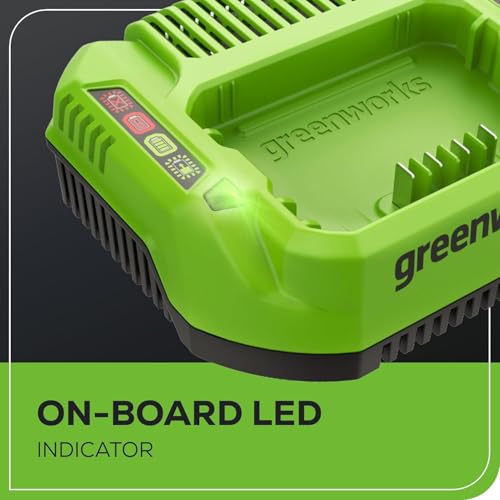 Greenworks 60V 3Amp UltraPower Battery Charger by Greenworks - Image 4