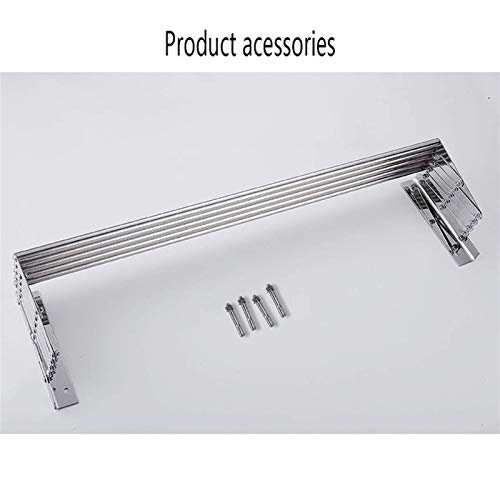 Vêtements de serviette murale pour balcon et buanderie compacte