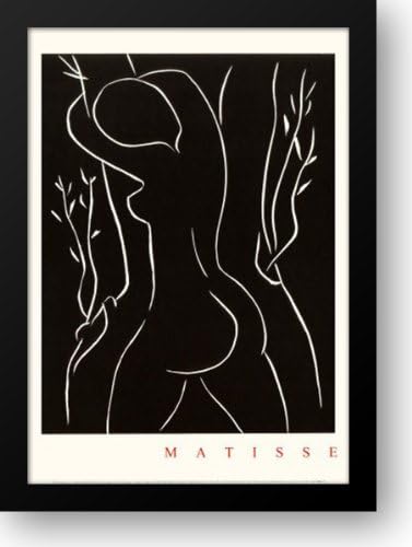 Pasiphae Embracing an Olive Tree (serigraph) 24x32 Framed Art Print by Matisse, Henri
