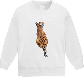 Azeeda 'Tiger Cub' Kid's Sweatshirt/Jumper (5-6 Years) (KW00103280)