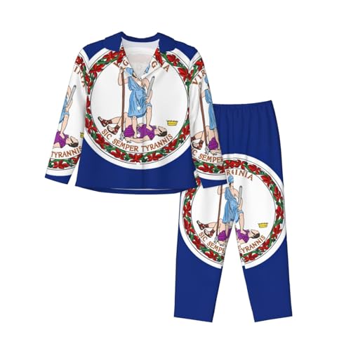 Pyjama 2 pièces anti-froid à manches longues pour des nuits douces et relax