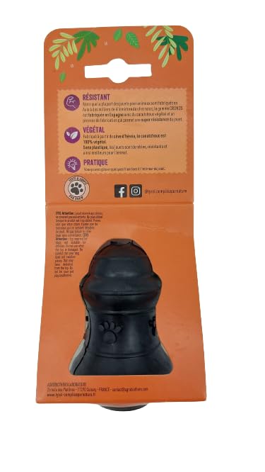 Tyrol, Dog Toy, Cronos Range, Occupation Dog Toy, Pepper, with Dog Treat Tank, Vegetable and Natural, M, 8.5 cm, Durable Toy - Image 2