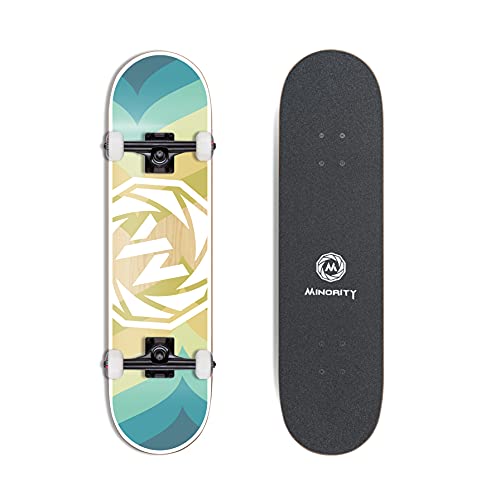 MINORITY 32inch Maple Skateboard|Trick Skateboard for Beginners, Intermediate...