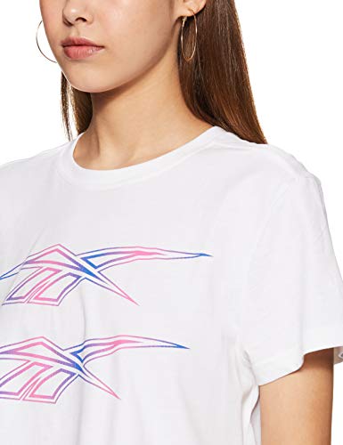 Image of Reebok Women's Graphic Regular Fit Sports T-Shirt