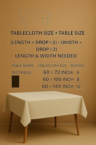 Image of Casableu Kashmiri Floral Printed Table Cloth for 6 Seater Dining Table, Maroon Color, Dust-Proof & Durable Fabric Table Cover for Home & Dining Decor, Size 52 x 72 Inches