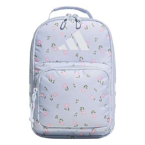 Image of adidas Kids Santiago Lunch Bag for Girls & Boys - Insulated Cooler Lunchbox, 8L