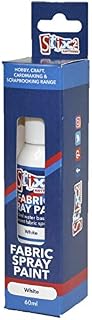 Fabric Fashion Spray Paint Permanent Art & Craft T-Shirt Textiles Assorted Colours (Sapphire Blue)