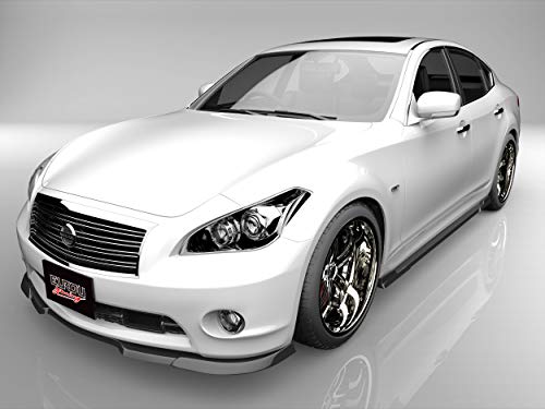 EUROU FUGA フーガ Y51 前期 フロントアンダースポイラー サイドステップ リアマッドディフューザー 3点キット 国産エアロパーツ 保証付き