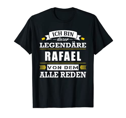 Herren Name Rafael Vorname Namensgeschenke Namenstag Fun T-Shirt