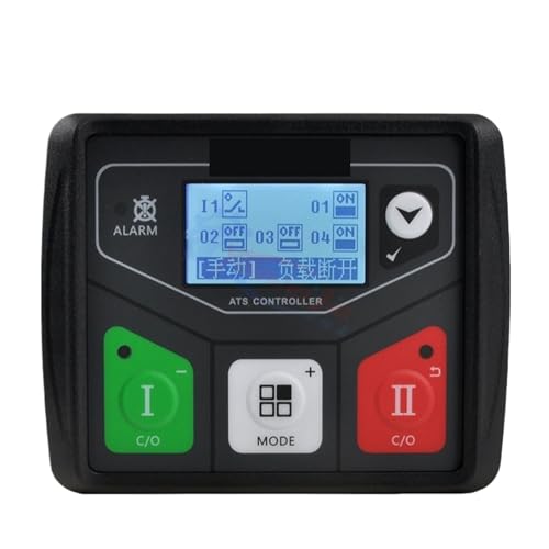 ATS320 automatisk överföringskontrollmodul med USB-port för dubbel strömgenerator, AC/DC-omkopplare (ATS330AC)