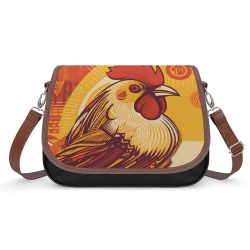 Sac à main à bandoulière multifonction pour femme avec poche zippée pratique