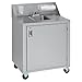 Portable Hand Sink Sink: Single